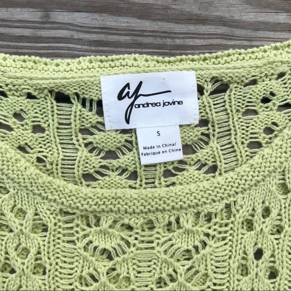 Andrea Jovine Green Top - Picture 4 of 6